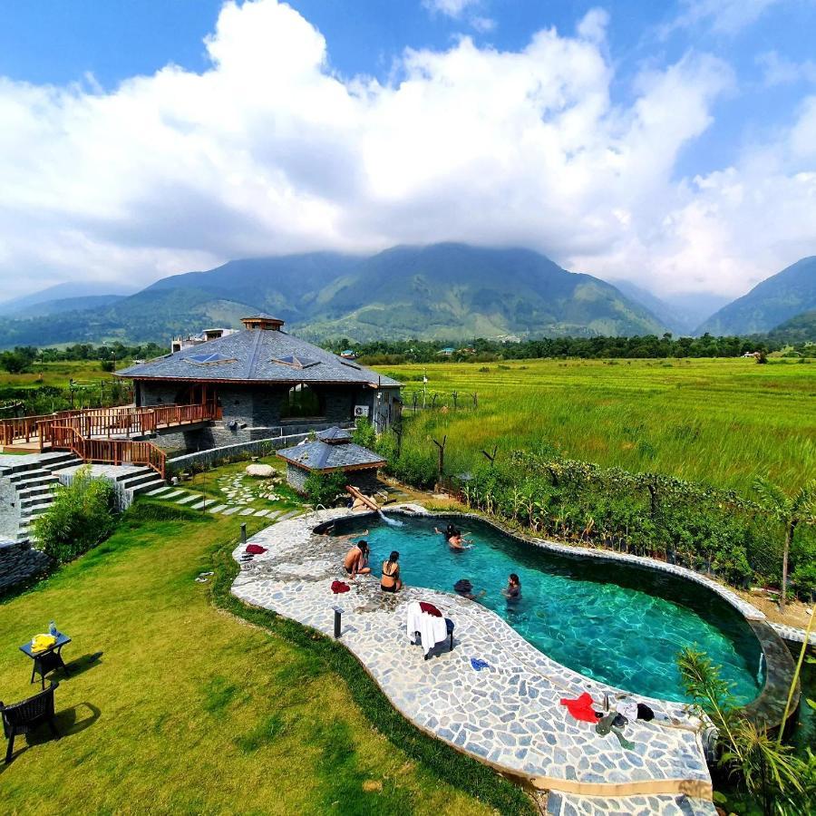 Osho Himalayas Wellness Resort คางกรา ภายนอก รูปภาพ
